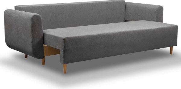 Sofa kanapa rozkładana Lugo Szara