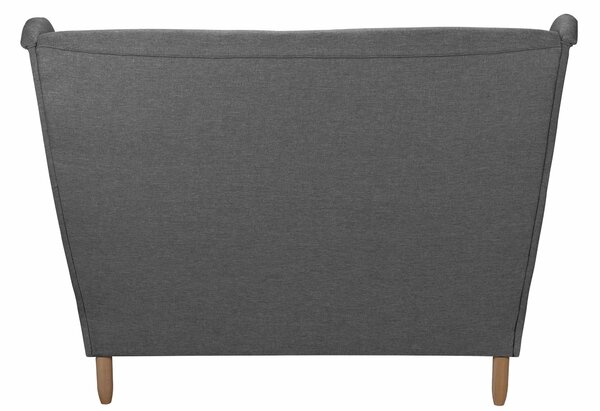 Sofa uszak skandynawska Denver Grafitowa