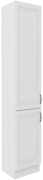 Wysoka szafka kuchenna słupek STILO 40 DK-210 2 F Biały/Biały