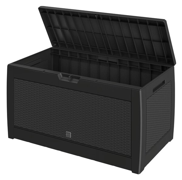 Skrzynia do przechowywania RATO, 310L, 119x48x60cm, antracytowa Prosperplast