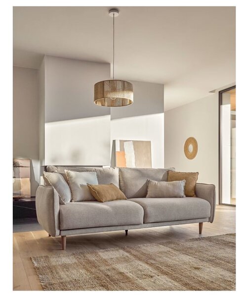 Naturalny abażur ø 47 cm Crista – Kave Home