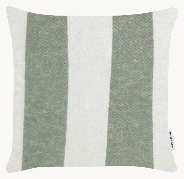 Poszewka na poduszkę z wełny Rough Stripe