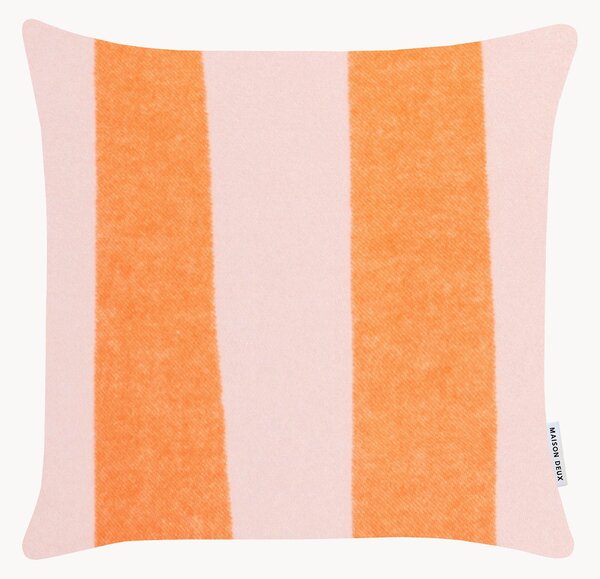 Poszewka na poduszkę z wełny Rough Stripe