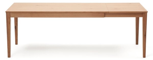 Rozkładany stół z blatem w dekorze dębu 80x160 cm Yain – Kave Home