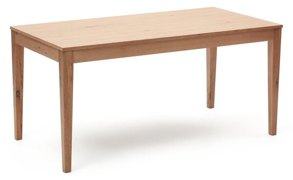 Rozkładany stół z blatem w dekorze dębu 80x160 cm Yain – Kave Home