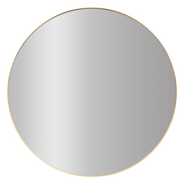 Lustro okrągłe NOOR, metalowa rama, Ø 80 cm