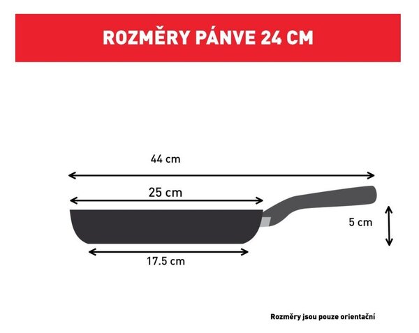 Patelnia z powłoką nieprzywierającą ze stali nierdzewnej ø 24 cm Intuition B8170444 – Tefal