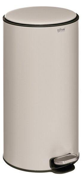 Kosz na śmieci metalowy ARGILE DELTA, z neutralizatorem zapachów, 30 l