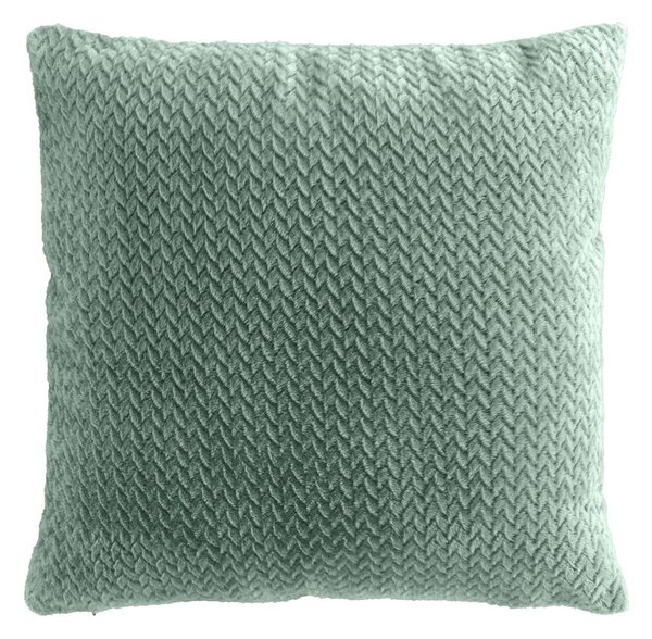 Poduszka dekoracyjna z mikfroflaneli 45x45 cm Flanela – douceur d'intérieur