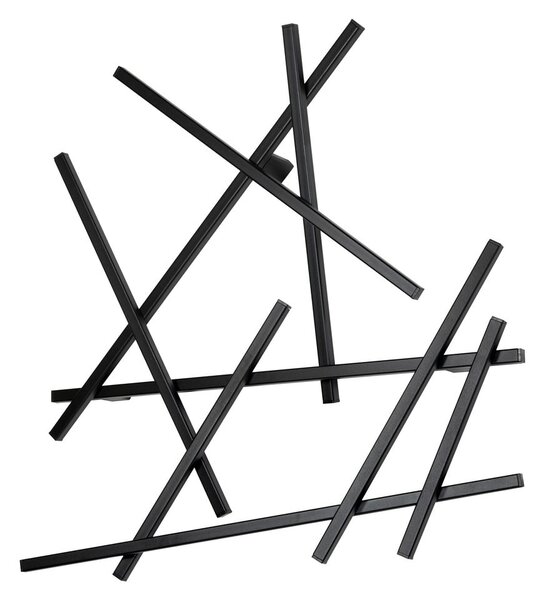 Czarny metalowy wieszak ścienny 79 cm Matches – Spinder Design