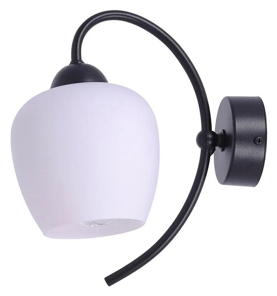 Czarno-biały klasyczny kinkiet ścienny - 4X A568 P0-S16