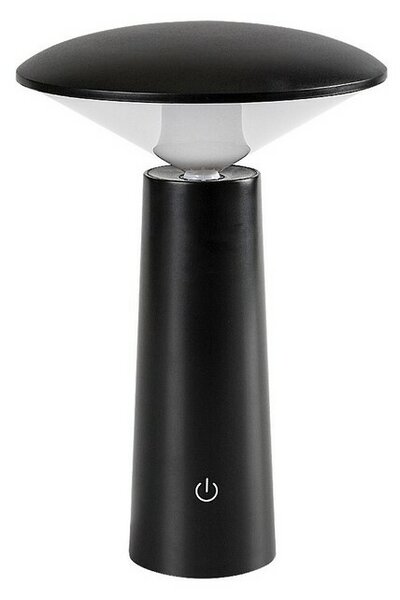 Rabalux 77147 funkcjonalna lampka stołowa LEDPoperro, 3 W, IP20, czarna