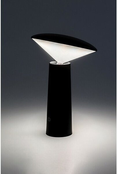 Rabalux 77147 funkcjonalna lampka stołowa LEDPoperro, 3 W, IP20, czarna