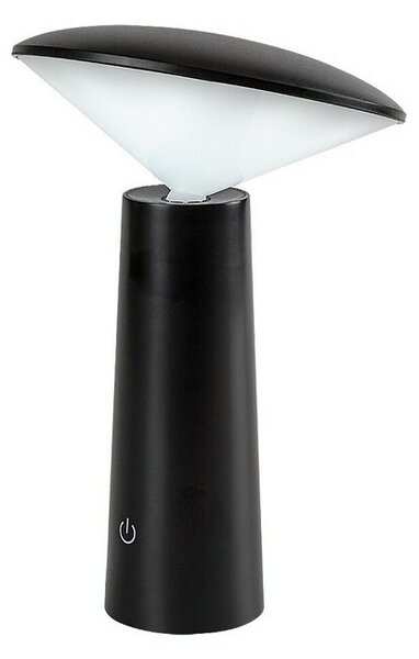 Rabalux 77147 funkcjonalna lampka stołowa LEDPoperro, 3 W, IP20, czarna