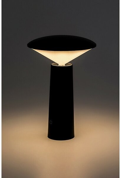 Rabalux 77147 funkcjonalna lampka stołowa LEDPoperro, 3 W, IP20, czarna