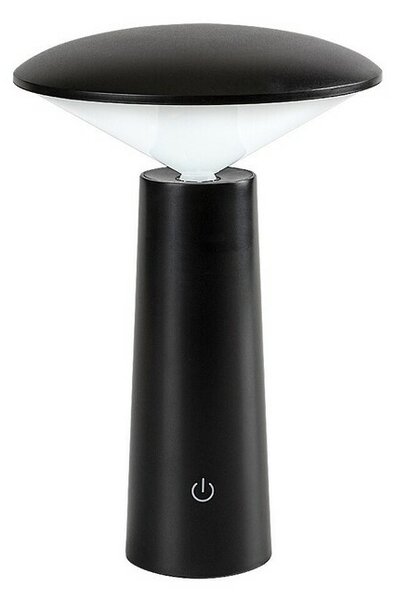 Rabalux 77147 funkcjonalna lampka stołowa LEDPoperro, 3 W, IP20, czarna