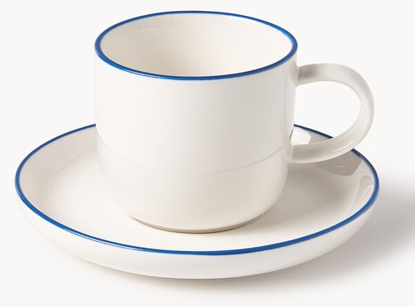 Filiżanka do espresso ze spodkiem Facile, 2 elem