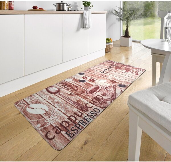 Brązowy chodnik kuchenny Hanse Home Delicious Coffee, 67x180 cm