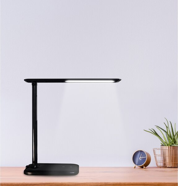 Retlux RTL 200 lampa stołowa LED z funkcją stopniowego ściemniania, czarny, 5 W