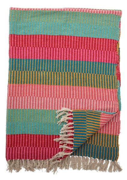 Koc z bawełny z recyklingu 130x160 cm Isnel − Bloomingville