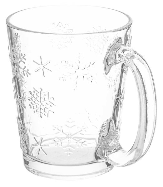Szklany kubek Altom Płatki śniegu 300 ml