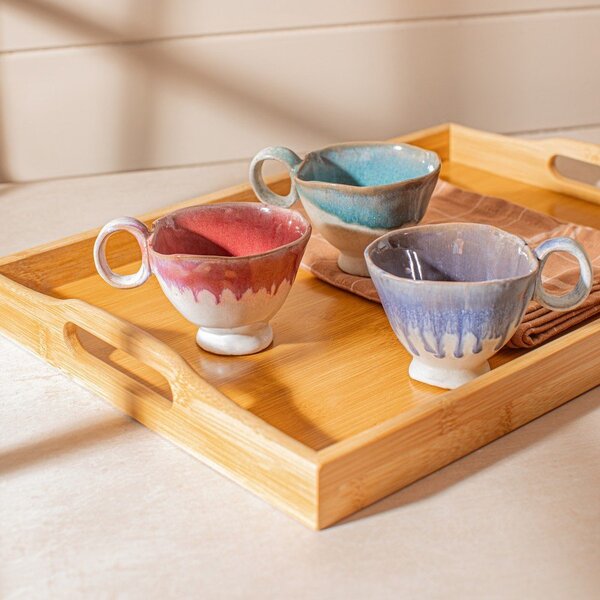 Turkusowa filiżanka ceramiczna Colette – Sass & Belle
