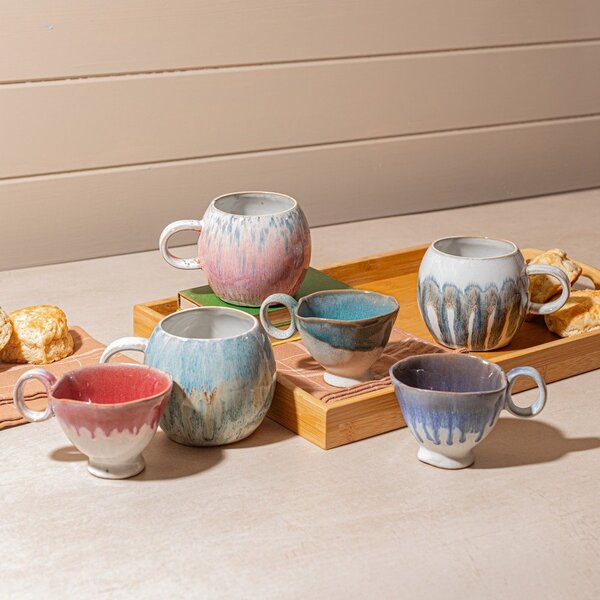 Turkusowa filiżanka ceramiczna Colette – Sass & Belle