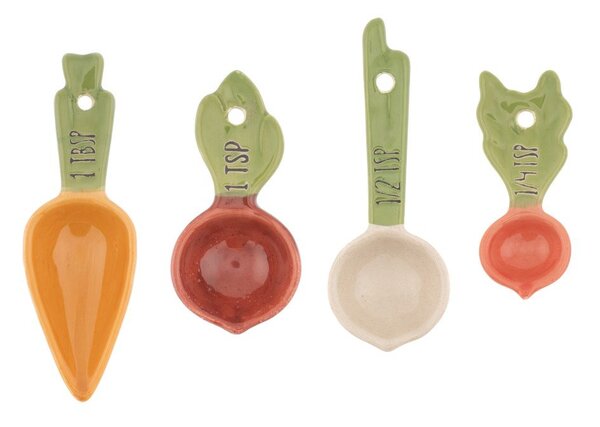 Miarki zestaw 4 szt. ceramiczne Vegetable – Sass & Belle