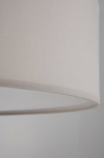 Beżowa tekstylna lampa sufitowa ø 40 cm Allan – Jotex