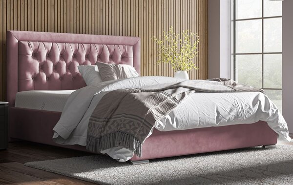 Łóżko tapicerowane Umag : Rozmiar - 120x200, Grupa tkanin - GRUPA I, Pojemnik na pościel - Nie
