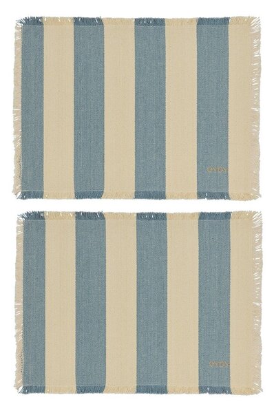 Maty stołowe zestaw 2 szt. z bawełny organicznej 36x48 cm Toppu – OYOY Living Design