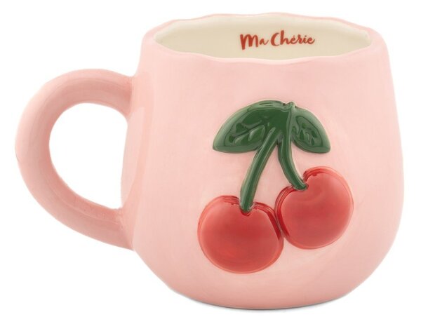 Jasnoróżowy kubek Cherry – Sass & Belle