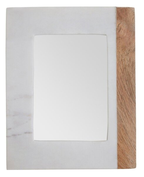 Biało-naturalna kamienna ramka 20x25 cm Sena – Premier Housewares
