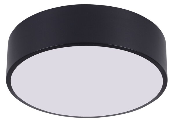 PLAFON LAMPA SUFITOWA CZARNA NOWOCZESNA ORBO D30