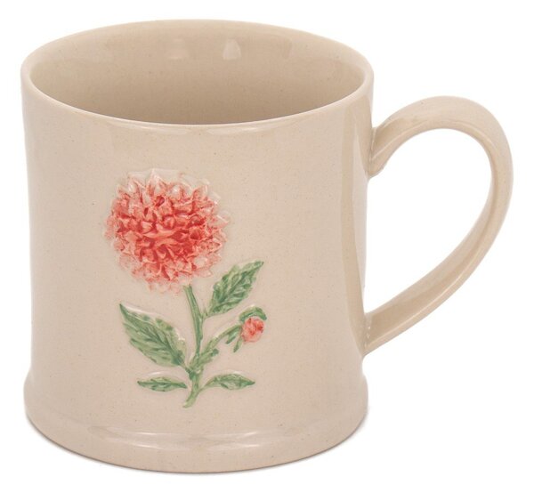 Beżowy kubek ceramiczny Dahlia – Sass & Belle