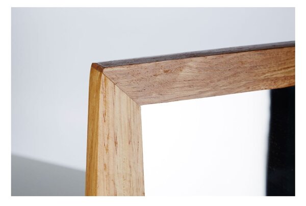 Lustro z drewnianą ramą 33x27 cm – Premier Housewares
