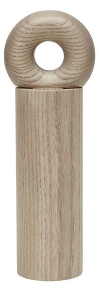 Drewniany młynek do soli i pieprzu w naturalnym kolorze Hoop – OYOY Living Design
