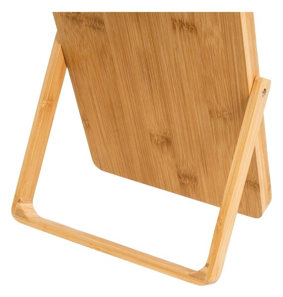 Lustro kosmetyczne z bambusową ramą 20x27 cm – Casa Selección