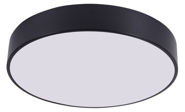 NOWOCZESNA LAMPA SUFITOWA PLAFON CZARNY ORBO D50