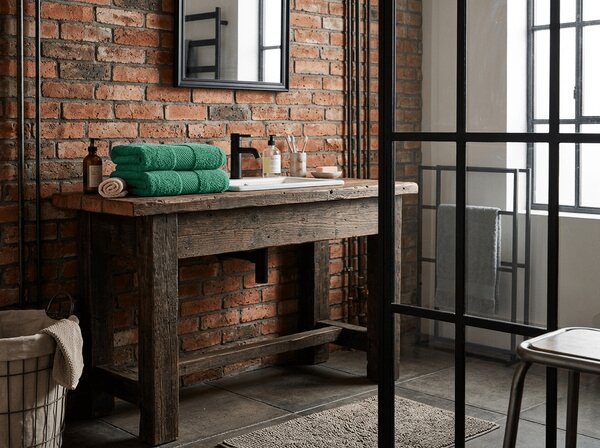 Ręcznik kąpielowy EMBORIA 70 x 140 cm zielony, 100% bawełna