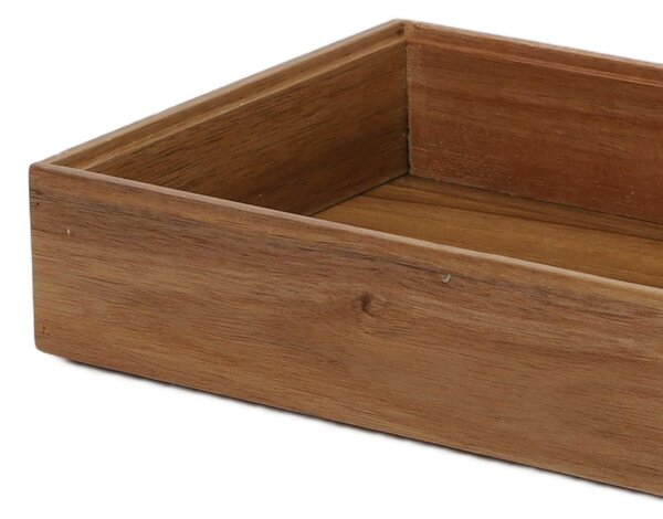 Drewniany organizer na biurko HEDO do szuflady, 30 x 15 x 5 cm