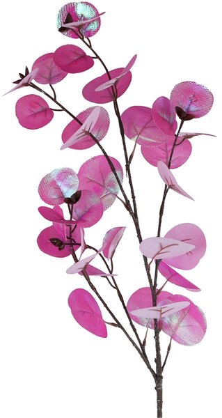 Sztuczny kwiat EUCALYPTUS 81 cm, fioletowy