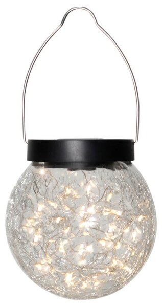 Wiszący lampion solarny GLORY 13 cm
