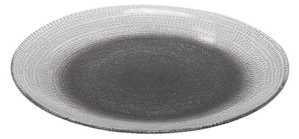 Szklany talerz deserowy LAKRIS, Ø 21 cm