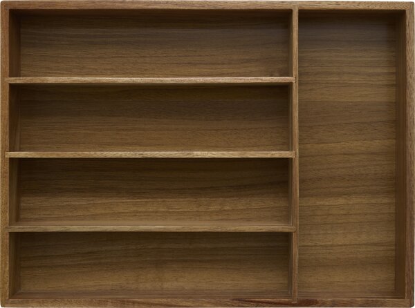 Drewniany organizer na sztućce TIDY SMART, 26 x 35 x 5 cm