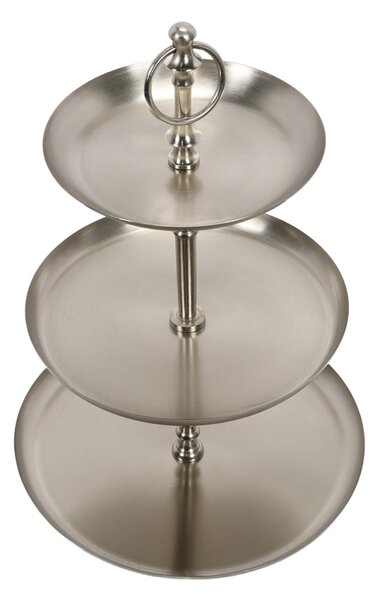 Metalowa patera 3 poziomy, 50 cm