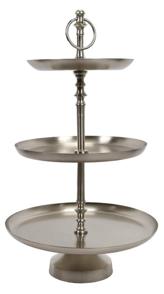 Metalowa patera 3 poziomy, 50 cm