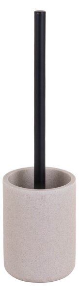 Szczotka toaletowa z czarną rączką, 10 x 40 cm, SAND