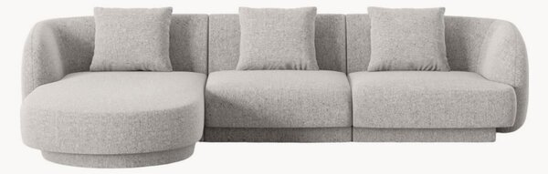 Sofa narożna z szenilu Tulum