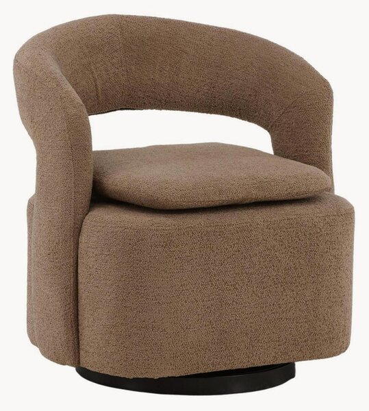 Fotel obracany Bouclé Laurel